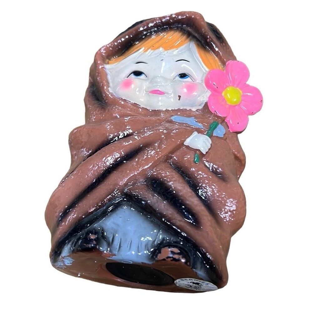 Berries Hong Kong Multicolor Collectible Money Plastic Penny Bank Size 4” x 6.5”